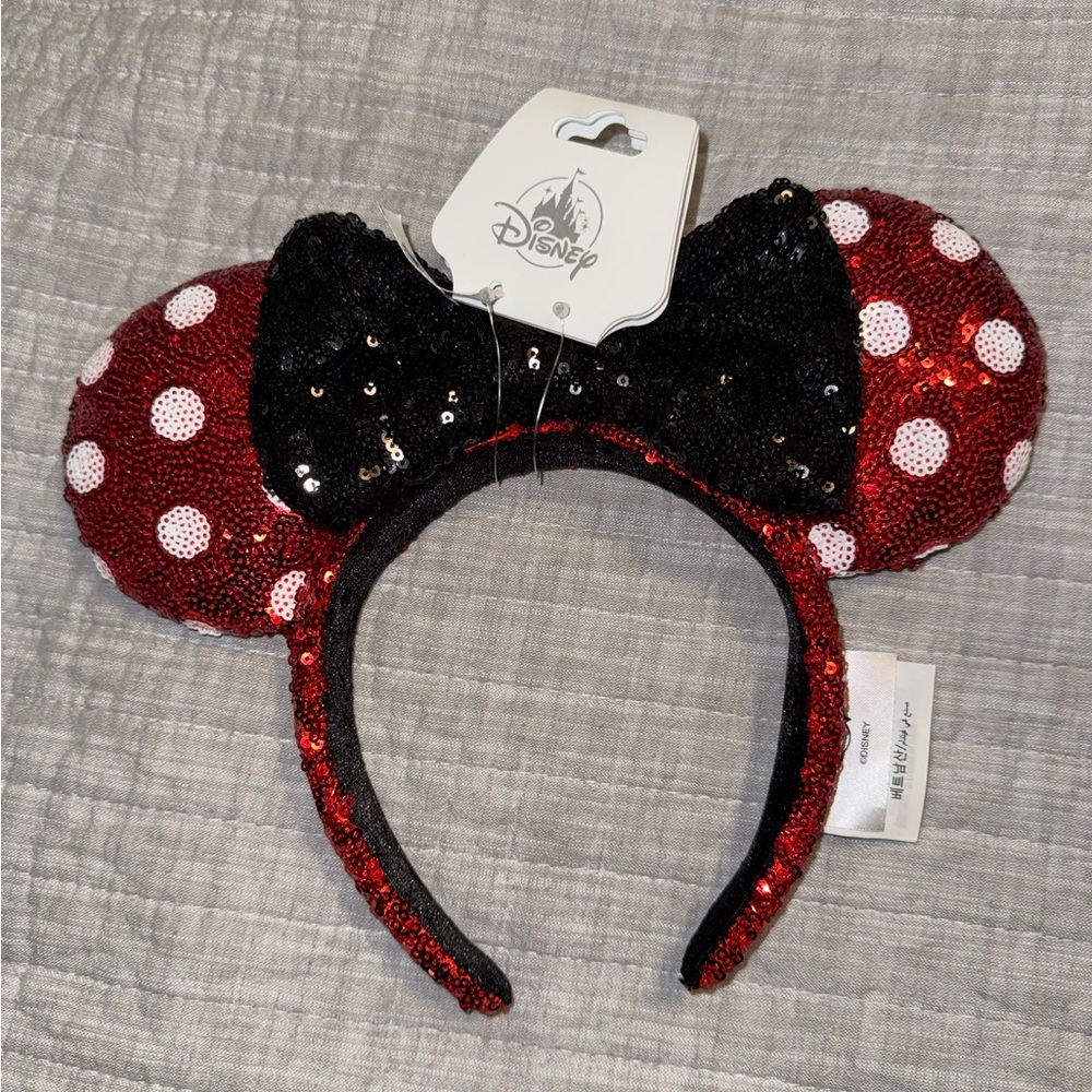 Disney Parks Sequin Minnie Ears